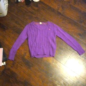 Purple Polo sweater